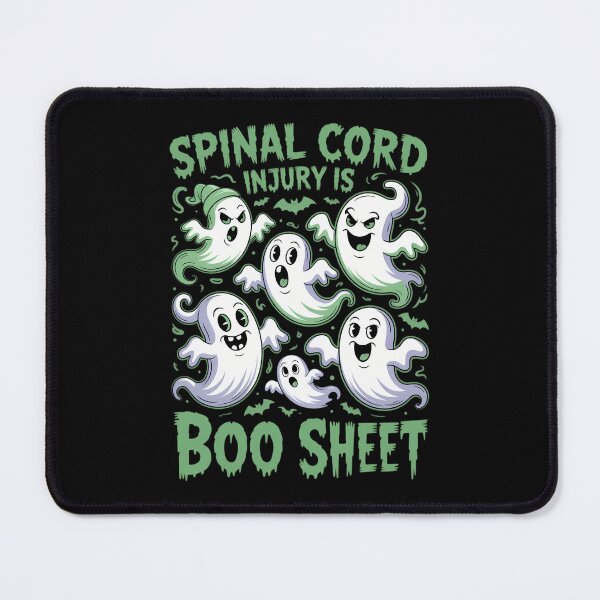 Item preview, Spinal Cord Injury is Boo Sheet Green Boos Halloween Ghost designed and sold by Idarmotar.
