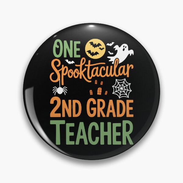 Artikelvorschau, Spooktacular 2nd Grade Teacher - Halloween Spooky entworfen und verkauft von Idarmotar.