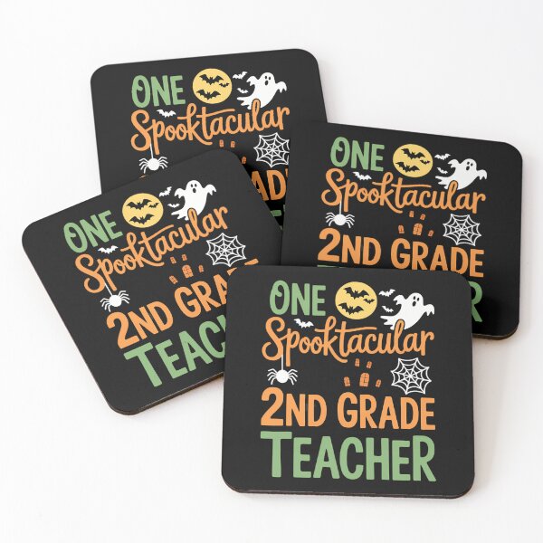 Artikelvorschau, Spooktacular 2nd Grade Teacher - Halloween Spooky entworfen und verkauft von Idarmotar.