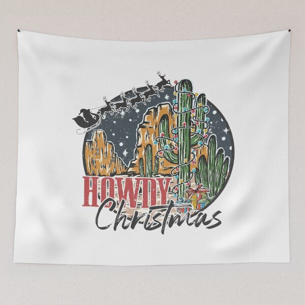 Item preview, Howdy Christmas Desert Scene designed and sold by sapnaela.