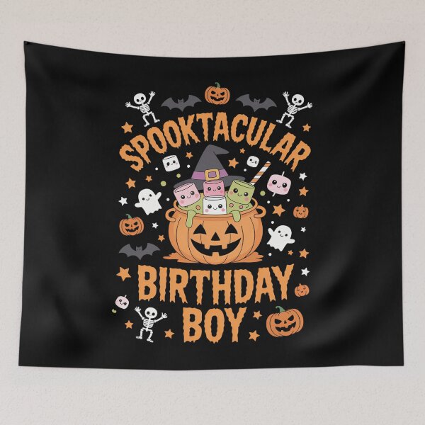Item preview, Spooktacular Birthday BOY Cute Ghost Halloween Party designed and sold by Idarmotar.