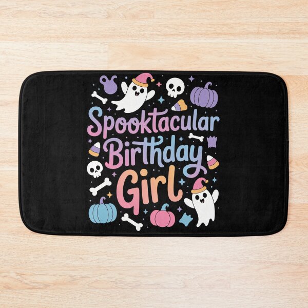 Item preview, Spooktacular Birthday Girl Cute Ghost Halloween Party designed and sold by Idarmotar.