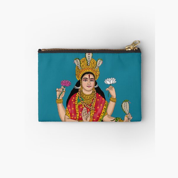 Item preview, Goddess Mansa Artwork | Hindu Snake Goddess Illustration | Spiritual Wall Decor designed and sold by Harshit_Digital_Arts.