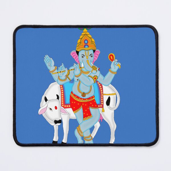 Item preview, Lord Ganesha Artwork | Hindu Elephant God Illustration | Spiritual Wall Decor designed and sold by Harshit_Digital_Arts.
