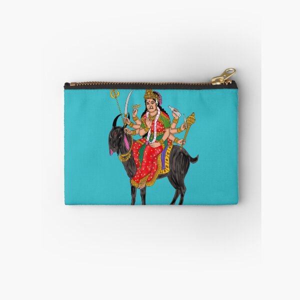 Item preview, Meldi Goddess Artwork | Hindu Devi Illustration | Spiritual Wall Decor designed and sold by Harshit_Digital_Arts.