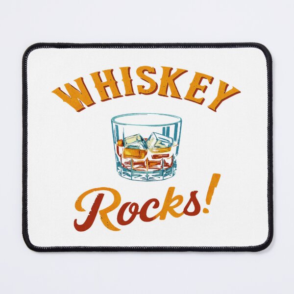 Item preview, Whiskey Rocks Vintage T-Shirt – Retro Whiskey Glass Bar Drinking Tee for Men designed and sold by jimbo7664.