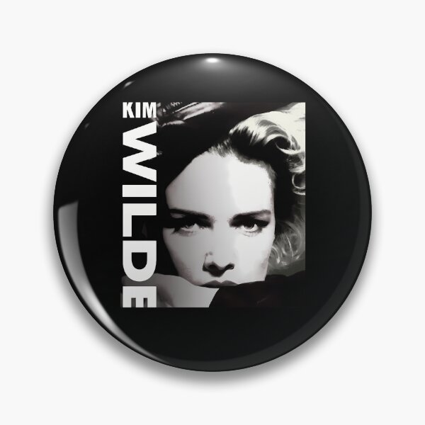 Item preview, black and white kim wilde designed and sold by Andrewgerkenn.