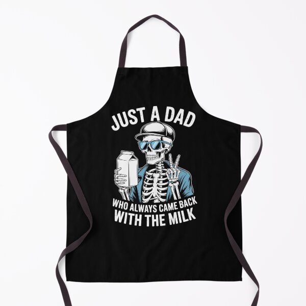 Item preview, Just a Dad Who Always Came Back with the Milk - Funny Skeleton Dad Design designed and sold by Gogetgiggles.