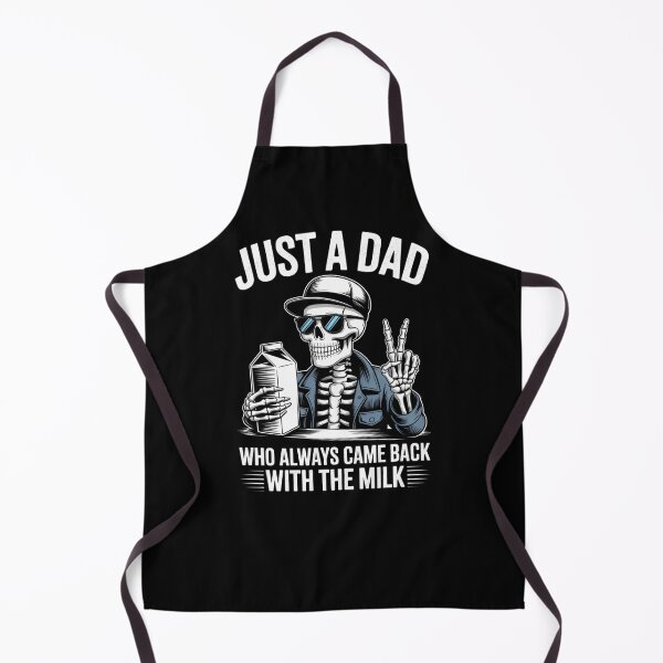 Item preview, Just a Dad Who Always Came Back with the Milk - Funny Skeleton Dad Design designed and sold by Gogetgiggles.