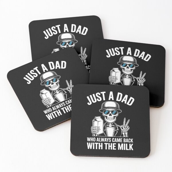 Item preview, Just a Dad Who Always Came Back with the Milk - Funny Skeleton Dad Design designed and sold by Gogetgiggles.