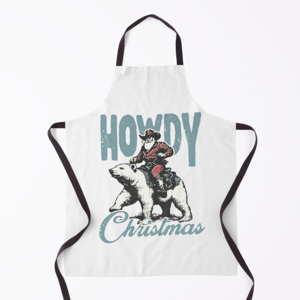 Item preview, Howdy Christmas Cowboy Santa Bear designed and sold by sapnaela.