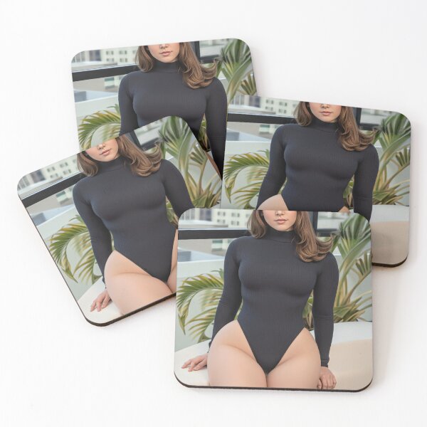 Item preview, Police woman with thick thighs in a black leotard designed and sold by CathryneDelamort.