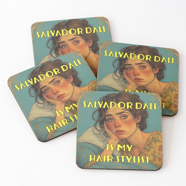 Item preview, Salvador Dali is my Hair Stylist designed and sold by UlfSaid.