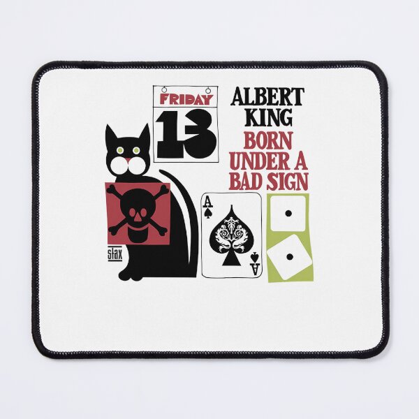 Item preview, Alb.ert Kin.g Bo.rn U.nder a B.ad Sig.n designed and sold by FusbertaSanscha.