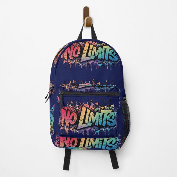 Item preview, NO LIMITS Graffiti Art: Rainbow Motivational Quote Graphic designed and sold by Caira-Design.