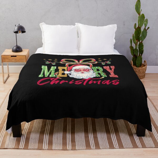 Item preview, Retro Pastel Merry Christmas Funny Santa Art designed and sold by TalalosART.