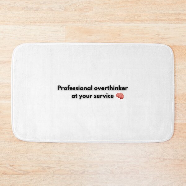 Item preview, Professional overthinker at your service designed and sold by ConceptStudios.