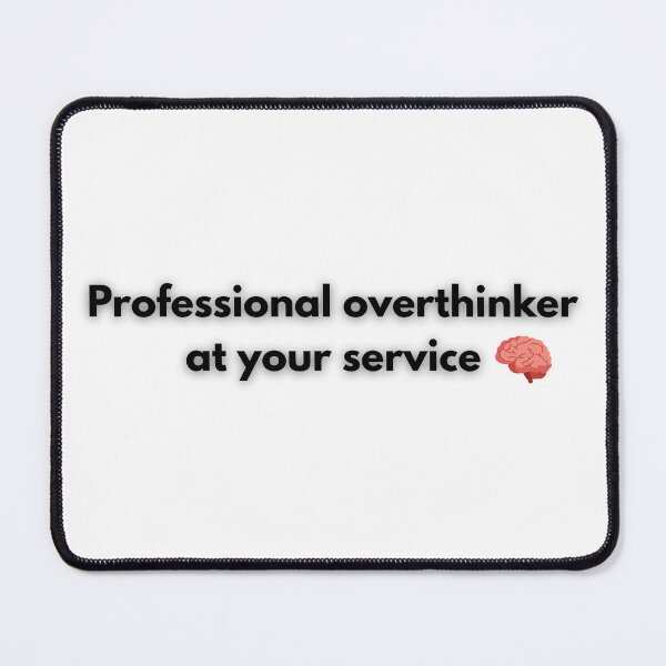 Item preview, Professional overthinker at your service designed and sold by ConceptStudios.