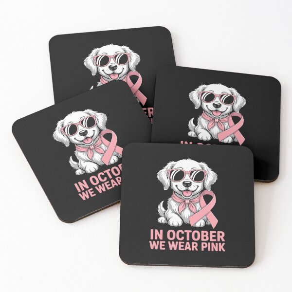 Item preview, Dog Lovers Cute Support Breast Cancer Awareness designed and sold by FranzFriesen.