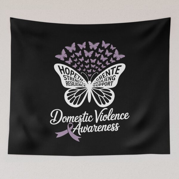 Item preview, Domestic Violence Awareness Butterflies designed and sold by MinaReinger.