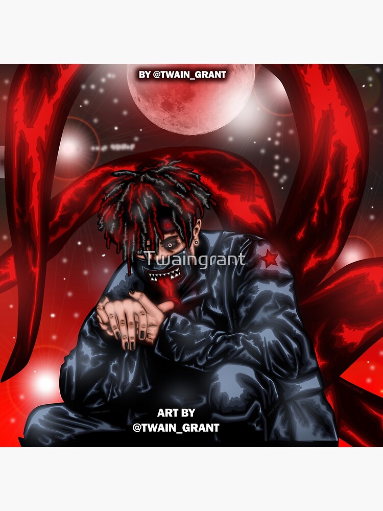 SCARLXRD | Dope cartoon art, Rapper art, Character art