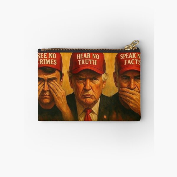 Item preview, MAGA See No Crimes Hear No Truth Speak No Facts designed and sold by Jaimeftw.