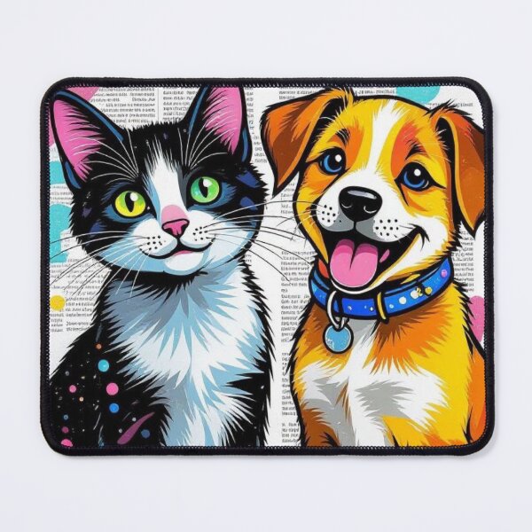 Item preview, Cat and dog designed and sold by JLeonardoArt.