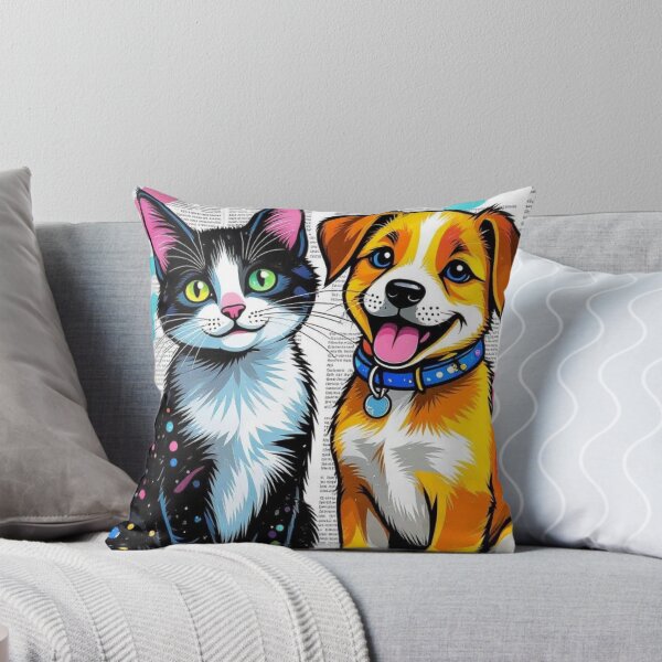 Item preview, Cat and dog designed and sold by JLeonardoArt.