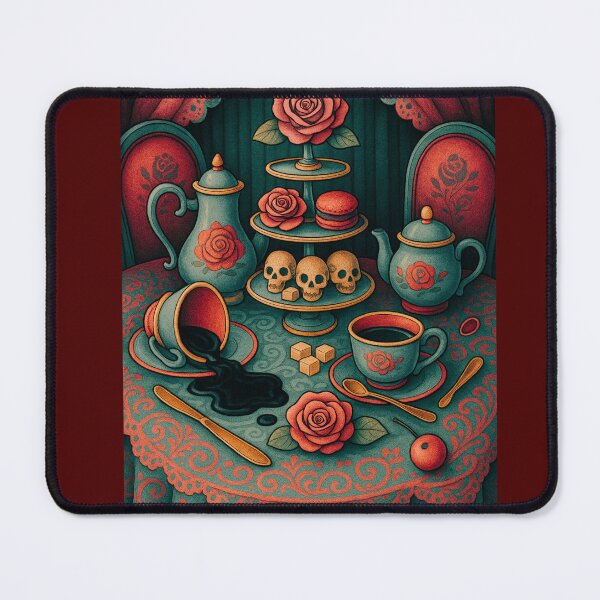 Item preview, Sinister Tea Party designed and sold by Alibi & Ink.