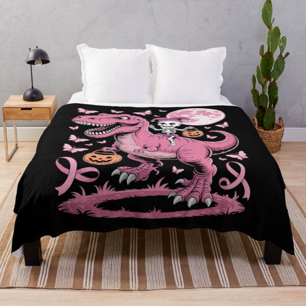 Item preview, Dinosaur Breast Cancer Awareness Funny Skeleton designed and sold by AmparoBoyle.