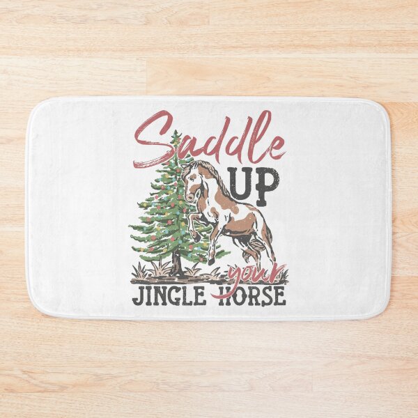 Item preview, Saddle Up Your Jingle Horse Western Christmas designed and sold by sapnaela.