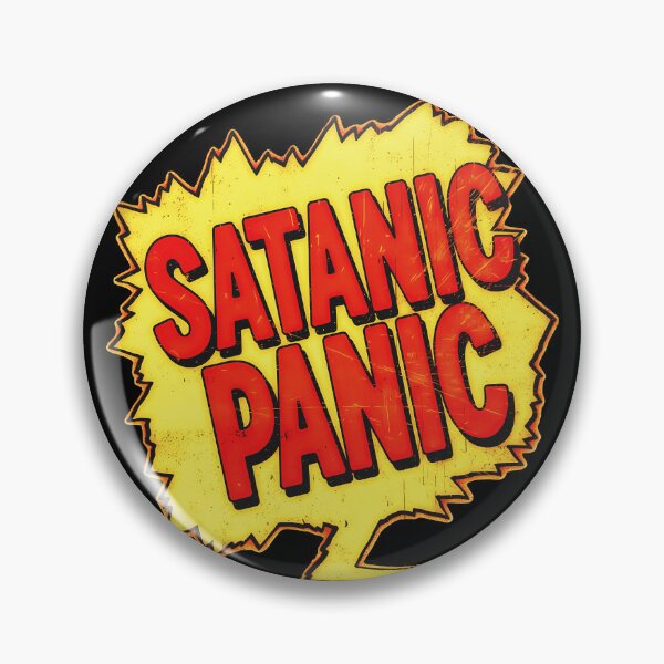 Item preview, Satanic Panic Retro Pop Art designed and sold by CoffinsArt.