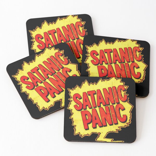Item preview, Satanic Panic Retro Pop Art designed and sold by CoffinsArt.