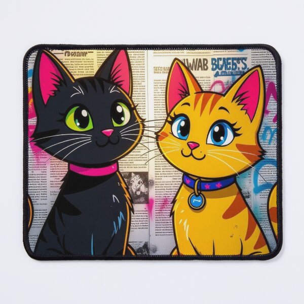 Item preview, Cartoon cats designed and sold by JLeonardoArt.