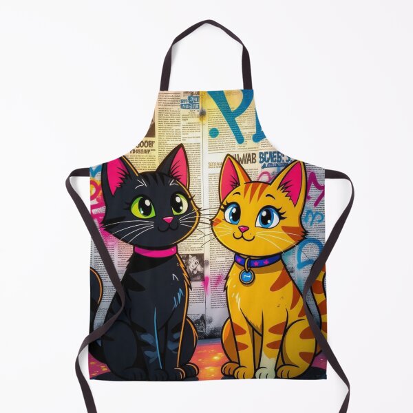 Item preview, Cartoon cats designed and sold by JLeonardoArt.