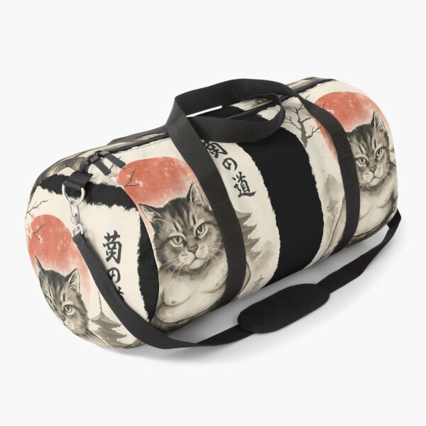 Item preview, Funny Fat Cat Sumo Wrestler Sumi-E Japanese Art Anime designed and sold by cawtoon.