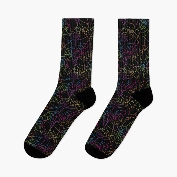 Item preview, Cobwebs - Neon Rainbow designed and sold by Neon-Harvest.