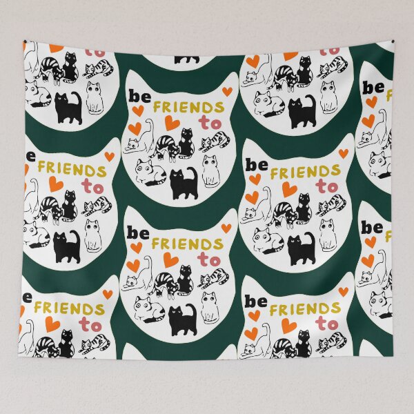 Item preview, Be Friends to Cats designed and sold by DNC1134.