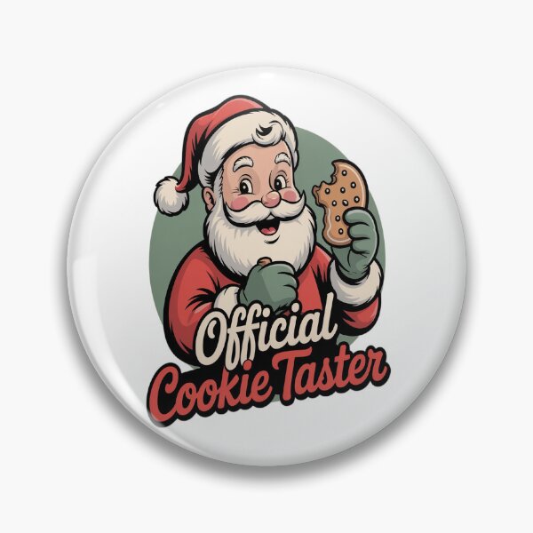 Item preview, Official Cookie Taster Santa cookies designed and sold by VladoZork.