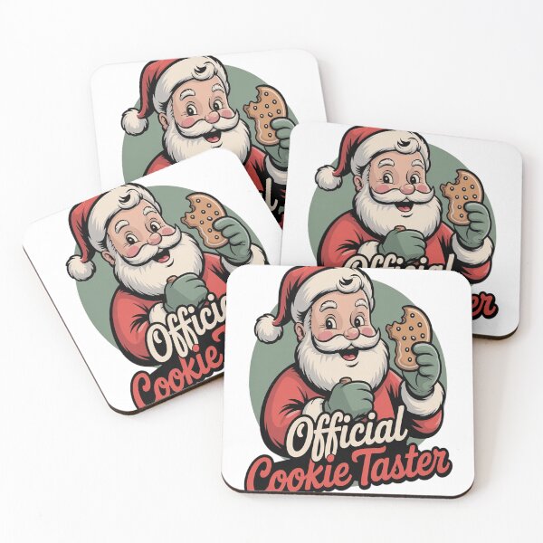 Item preview, Official Cookie Taster Santa cookies designed and sold by VladoZork.