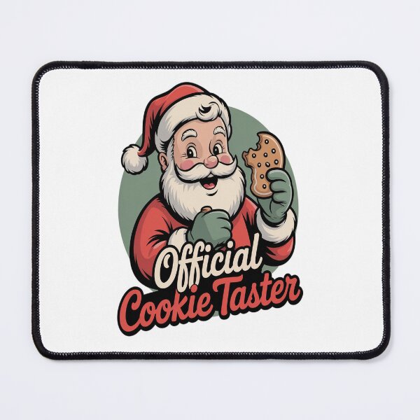 Item preview, Official Cookie Taster Santa cookies designed and sold by VladoZork.