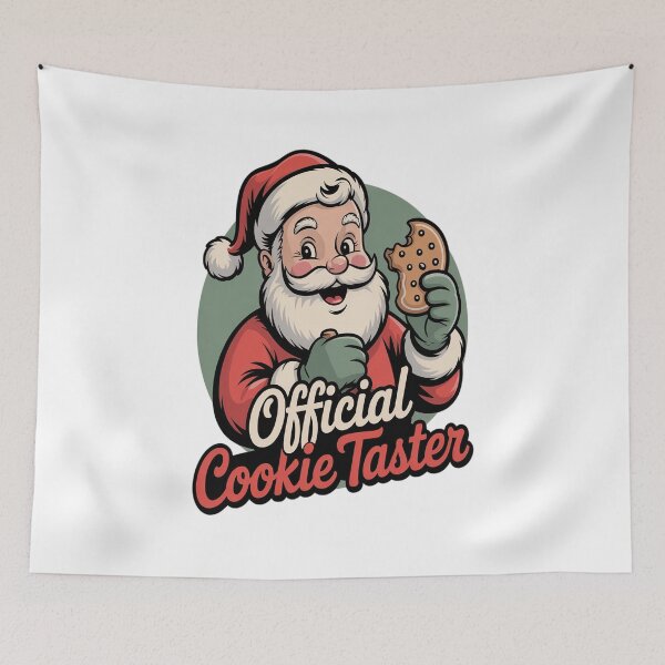 Item preview, Official Cookie Taster Santa cookies designed and sold by VladoZork.