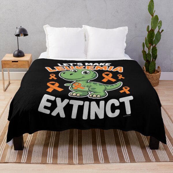 Item preview, Dinosaur Leukemia Awareness Cute Support designed and sold by RansomFlatley.