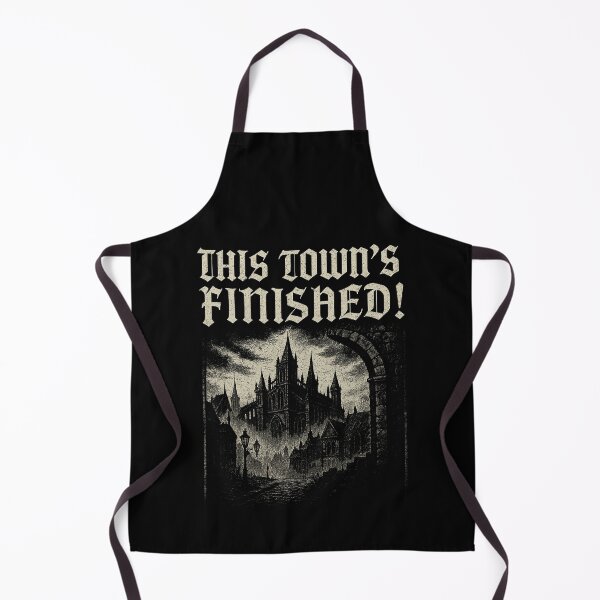Item preview, This Town’s Finished! — A Gothic Prophecy designed and sold by ChickenFund.