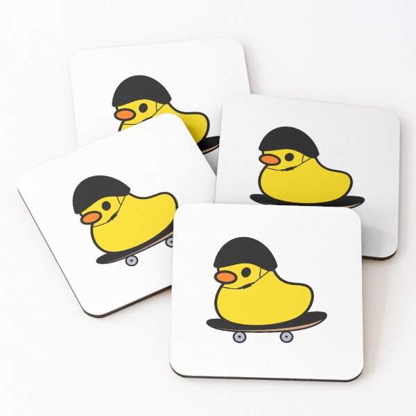 Item preview, Shredding Skater Rubber Duck on Wheels designed and sold by Wear_Houze.