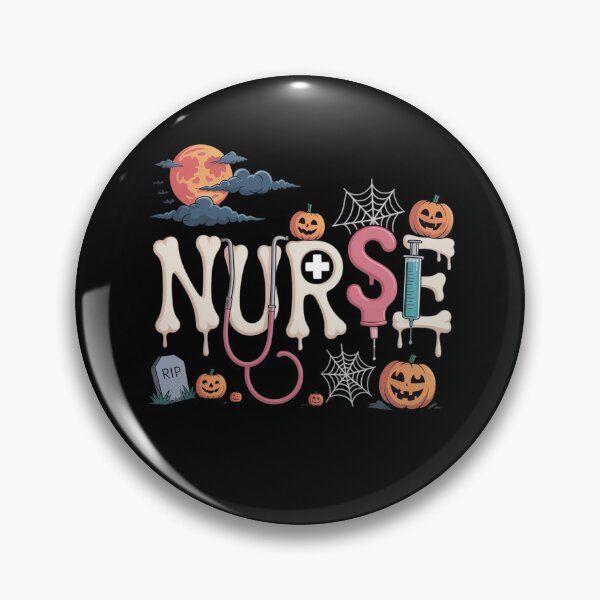 Item preview, Pediatrics Nurse Halloween Pumpkin Cute designed and sold by VladoZork.