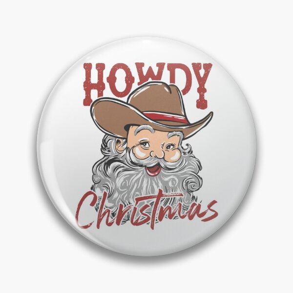 Item preview, Howdy Christmas Western Santa Claus designed and sold by sapnaela.