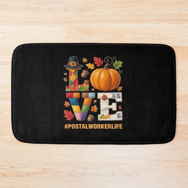 Item preview, POSTALWORKERLIFE Love Thankgving Pumpkin Haloween designed and sold by VladoZork.