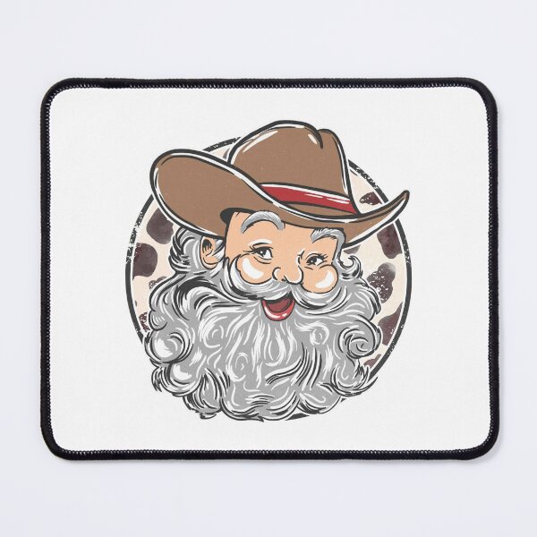 Item preview, Cowboy Santa Retro Western Christmas designed and sold by sapnaela.