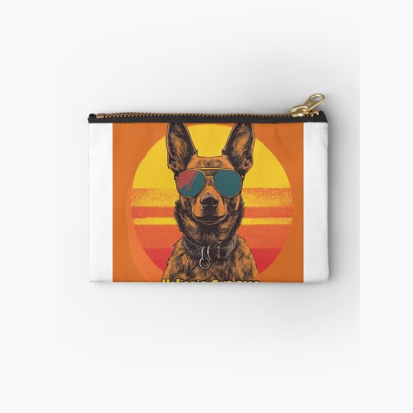 Item preview, Malinois Groove – Retro Cool Dog Art designed and sold by HalsandTyCustom.